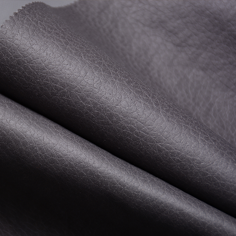 Q23 Embossed bronzing copy-leather upholstery sofa fabrics