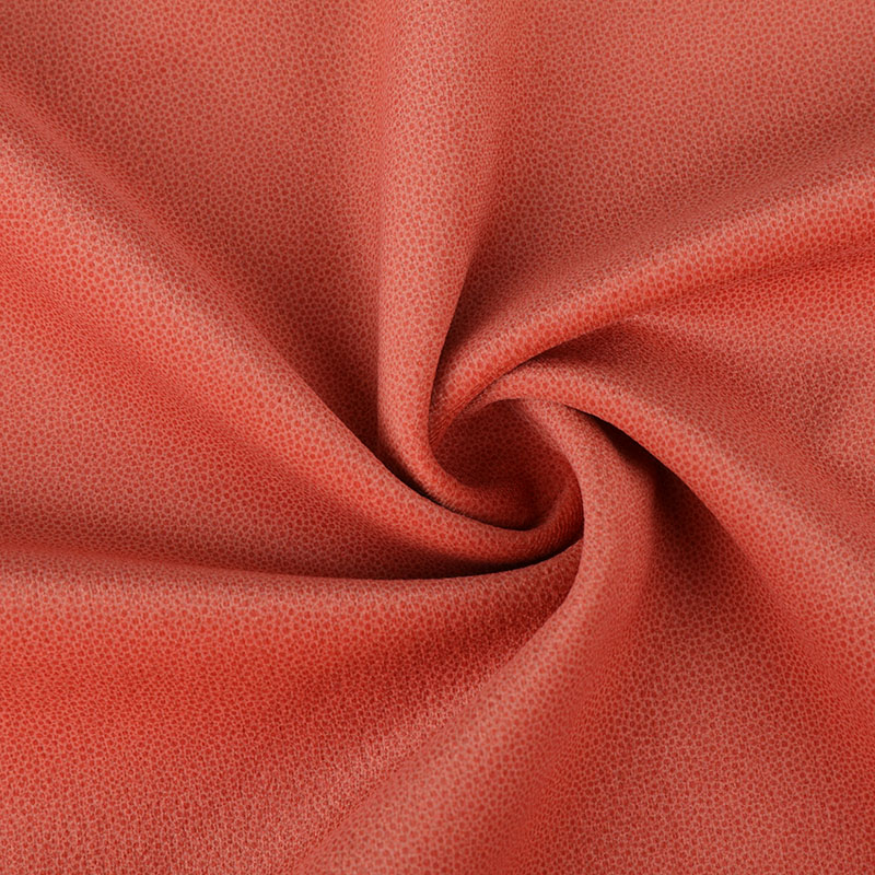 Q27 Cloudy leather print and embossing brushed velvet fabric